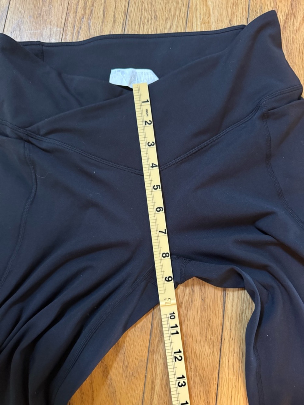 Fabletics Womens Black Flare Wide Leg Leggings Sz M Yoga Lounge Athletic Gym - Picture 8 of 11